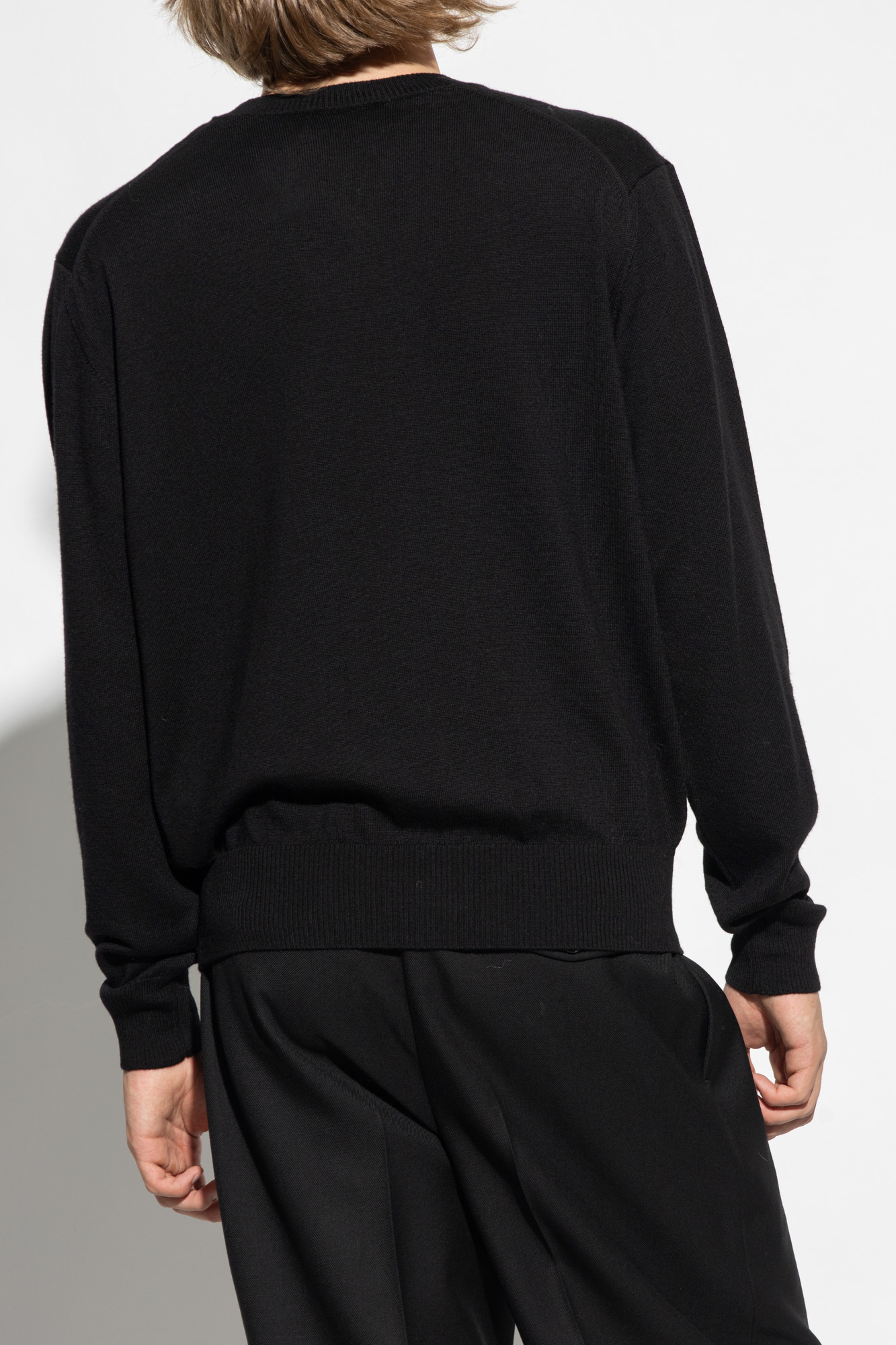 Ami Alexandre Mattiussi Wool sweater with logo | Men's
